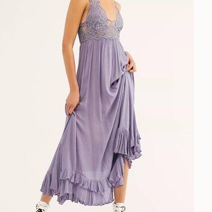 Free People Adella Dress, Blue, M